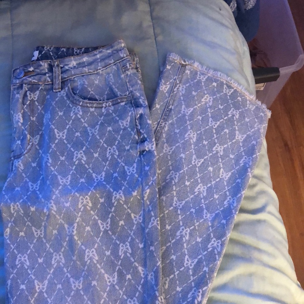 Light blue jeans